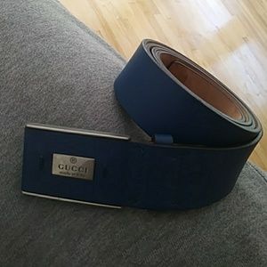 Gucci Belt (Blue)